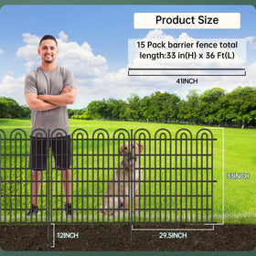 AVELOTUUG heavy-duty rustproof metal edging adds durable border for outdoor landscaping.