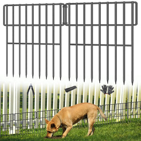 AVELOTUUG no-dig dog fence panels keep pets contained without digging.