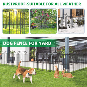 AVELOTUUG heavy duty fence design resists weather while protecting plants.