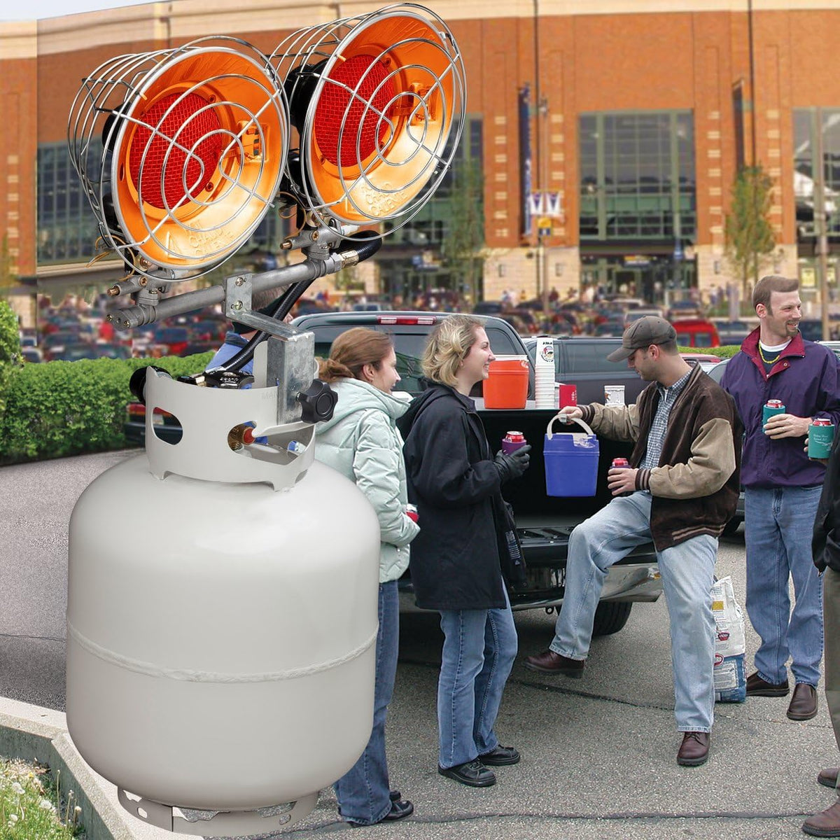 Avenger FBDTP30 safety features include auto shut-off and tip-over protection.