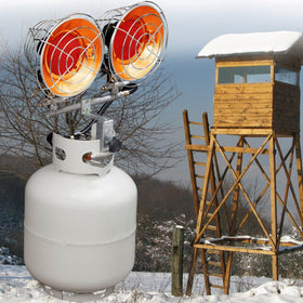 Avenger FBDTP30 top-down heat dial indicates three settings for customizable comfort.