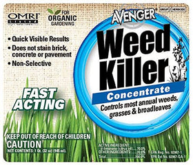 Avenger Organics concentrate measuring cup enables simple dilution for efficient mixing.