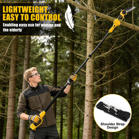 Avitomo safety button and ergonomic grip support safer operation.