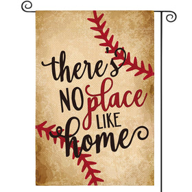 AVOIN Colorlife baseball flag vertical double-sided for outdoor decor.