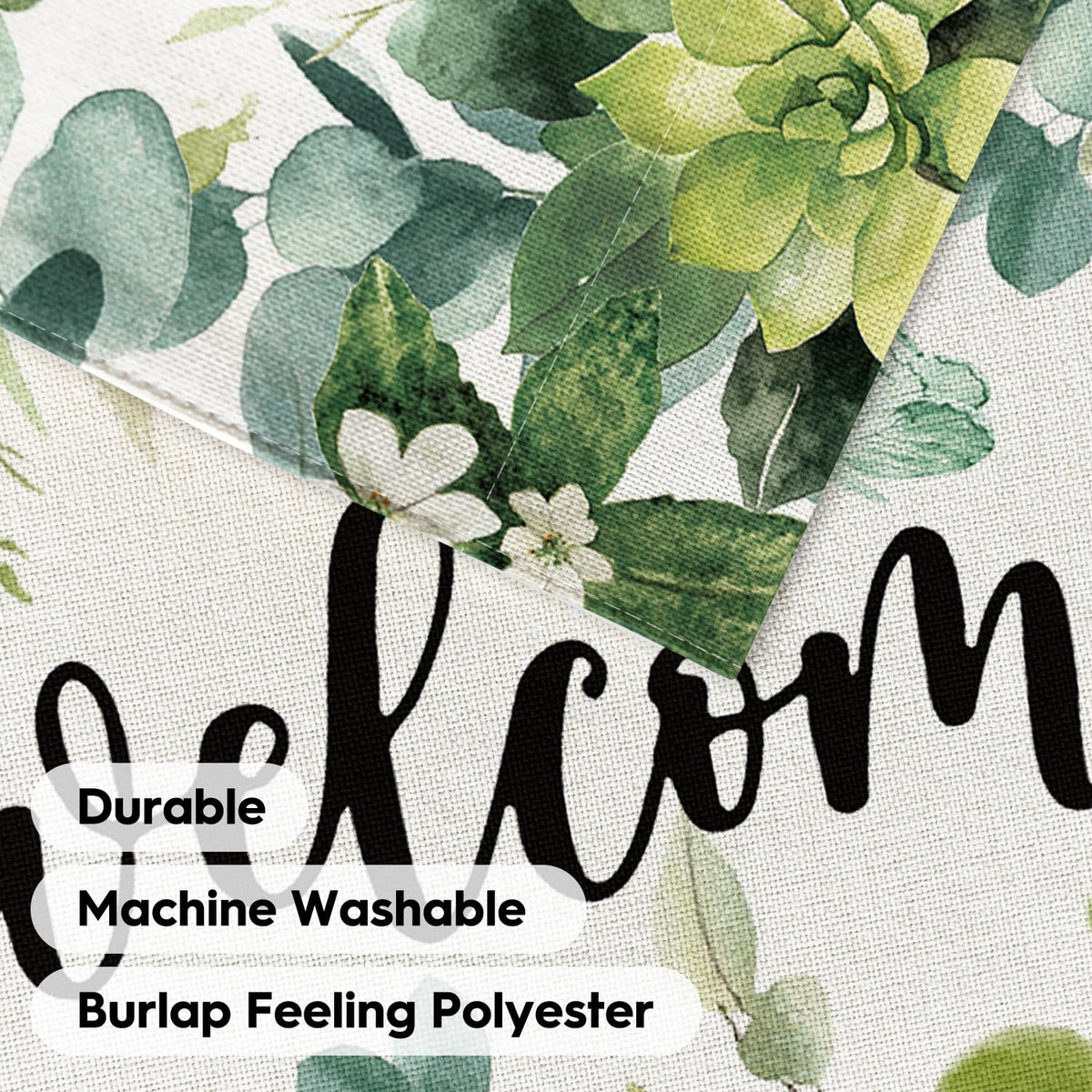 AVOIN colorlife decorative flag adds welcoming vibes to yard or patio