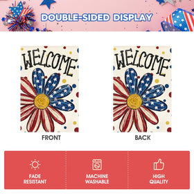 AVOIN colorlife machine washable flag for easy outdoor care.