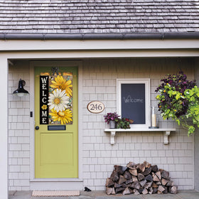 AVOIN colorlife flag with pole sleeve for easy outdoor installation on standard stands.