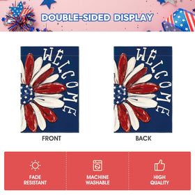 AVOIN colorlife machine-washable-flag simplifies outdoor care after use.