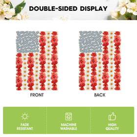 AVOIN colorlife machine-washable polyester flag simplifies care and maintenance
