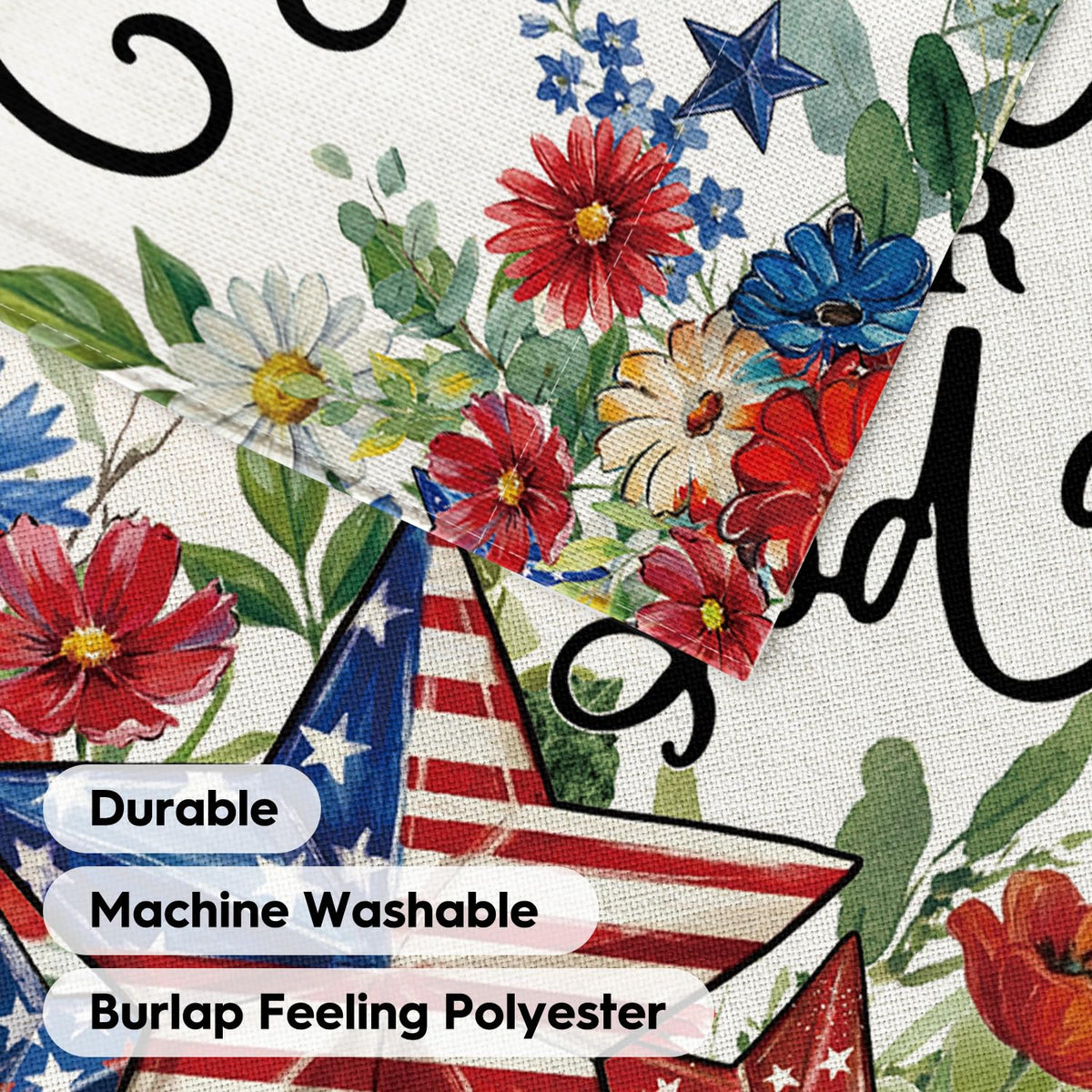 AVOIN colorlife machine washable flag stays vibrant after washing.