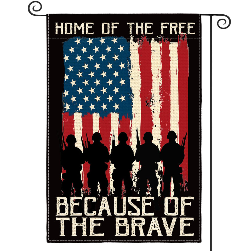 AVOIN colorlife Memorial Day flag 12x18 in outdoor display boosts curb appeal.