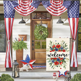AVOIN colorlife outdoor flag with sleeve for standard poles, easy to install.