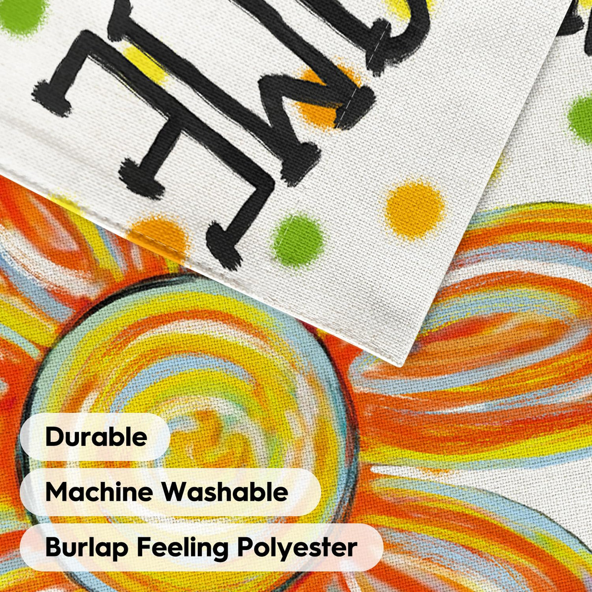 AVOIN colorlife outdoor flag ready for pole stand on porch or garden.