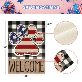 AVOIN colorlife outdoor flag crafted from durable spun polyester.