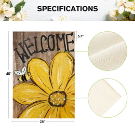 AVOIN colorlife Outdoor flag withstands weather for year-round curb appeal.