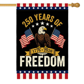 AVOIN colorlife patriotic flag front view for outdoor display with durable double-sided print