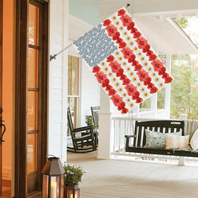 AVOIN colorlife flag sleeve and pole mounting for easy installation
