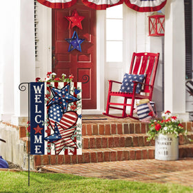 AVOIN colorlife stars-and-stripes flag 12x18 with double-sided visibility