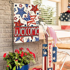 AVOIN colorlife weather-resistant polyester outdoor flag.