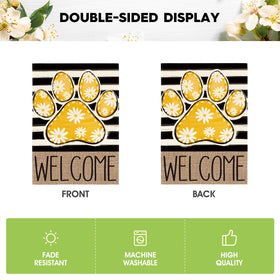 AVOIN colorlife weather-resistant polyester flag, durable outdoor decor across seasons.