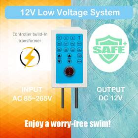 Awanhe seamless stainless steel body with 12V safety features