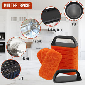 AWEASROY griddle kit in use on cookware and kitchen surfaces.