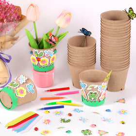 Aweyka 3D butterfly stickers enhance pots and projects
