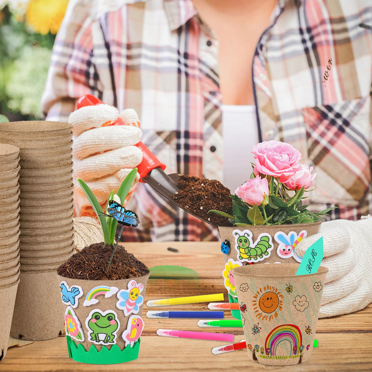 Aweyka garden craft kit offers simple DIY activities
