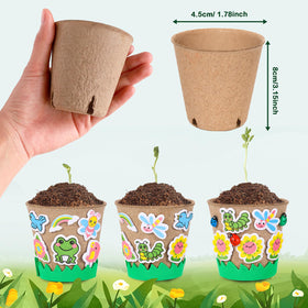 Aweyka foam stickers add colorful spring accents to crafts
