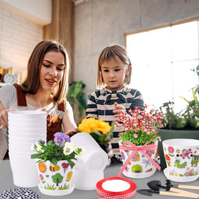 Aweyka googly eyes add playful charm to planter crafts