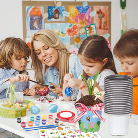 Aweyka Painting tools set for easy DIY pot decoration.