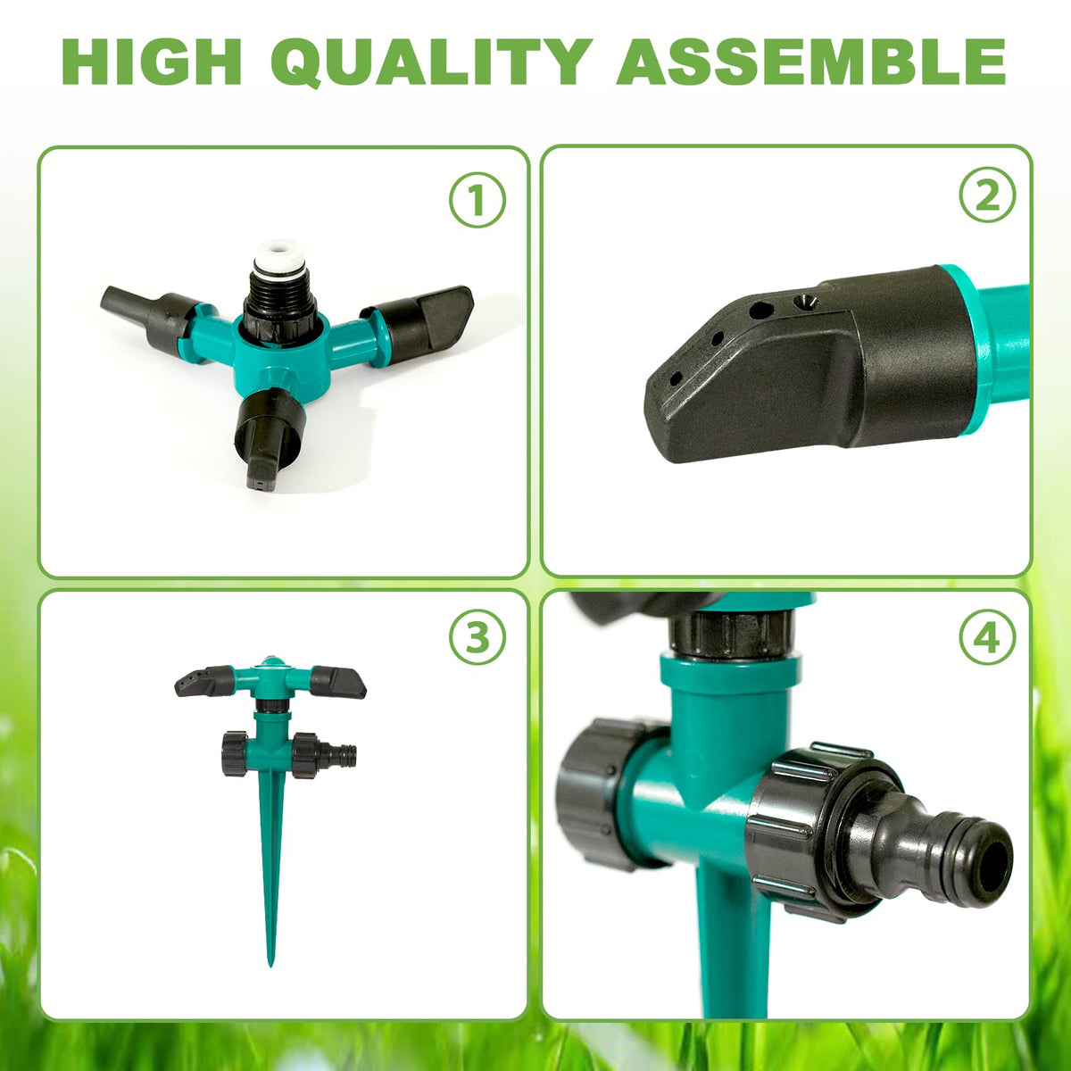 Awiaub Ground base provides stable mounting to prevent wobble.