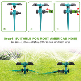 Awiaub Hose connection allows quick setup with standard fittings.