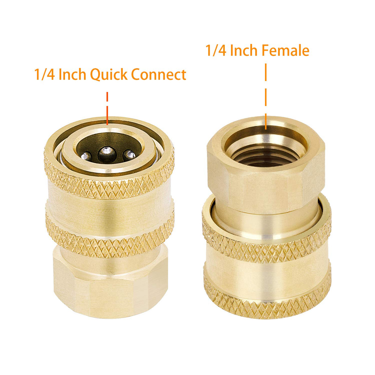 Awpeye 1/4 inch quick-connect fittings simplify setup and nozzle swaps