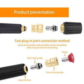 Awpeye brass fittings resist corrosion for durable outdoor cleaning