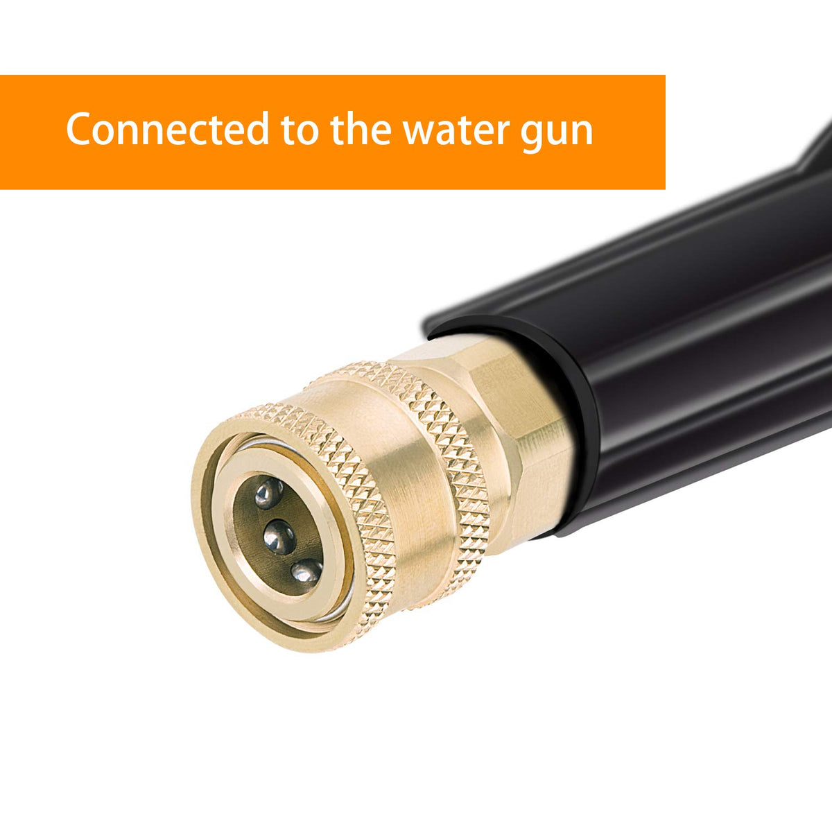 Awpeye easy-to-use quick-release connection for fast spray gun attachment
