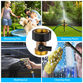 Awpeye three-pack valve set for spare connections and multiple outlets