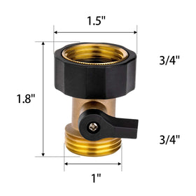 Awpeye valve with rubber-grip flow control for comfortable use