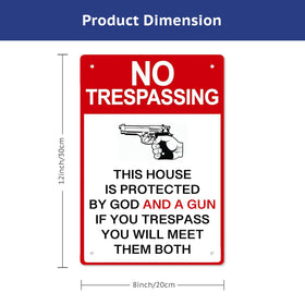 awrjdos bulletproof tinplate sign endures rain and outdoor wear.