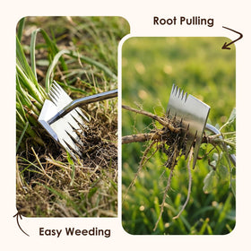 awrose weed puller extendable handle for extra reach