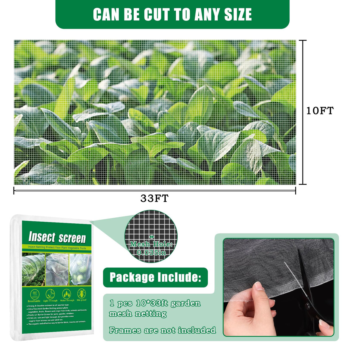 Axcoix pest barrier for raised beds blocks pests while keeping airflow.