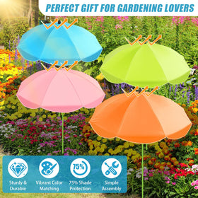 Axcoix plant umbrella easy installation without tools.