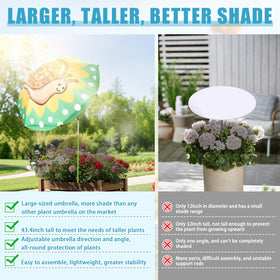 Axcoix H-stake assembly helps quick, stable installation in garden soil.