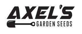 Axel's Garden Seeds gift-ready packaging for gardening enthusiasts.