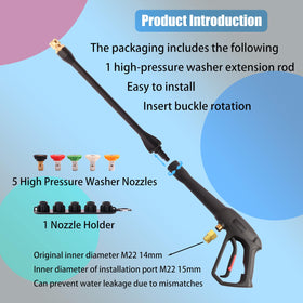 Axfvd nozzle tip 15-degree broadens coverage for efficient cleaning