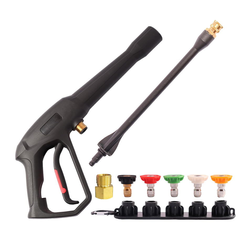 Axfvd pressure gun handle with ergonomic grip for precise cleaning tasks