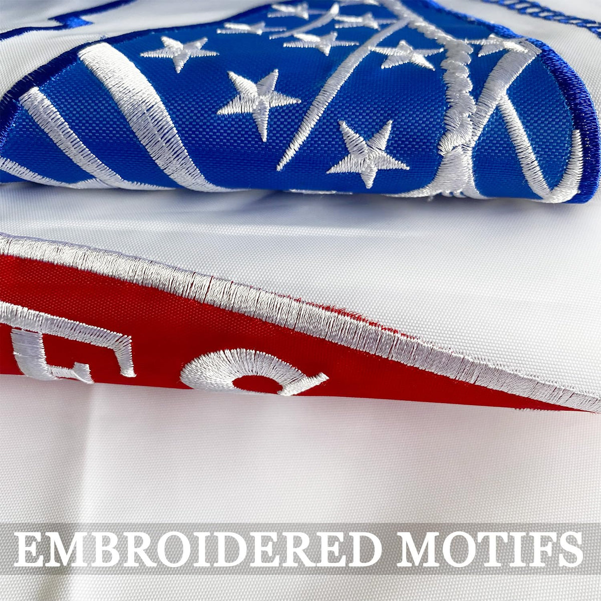 AXJBW outdoor flag suitable for ceremonies, events, or everyday show of pride.