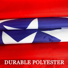 AXJBW 3x5 flag suitable for outdoor or indoor display at home or school
