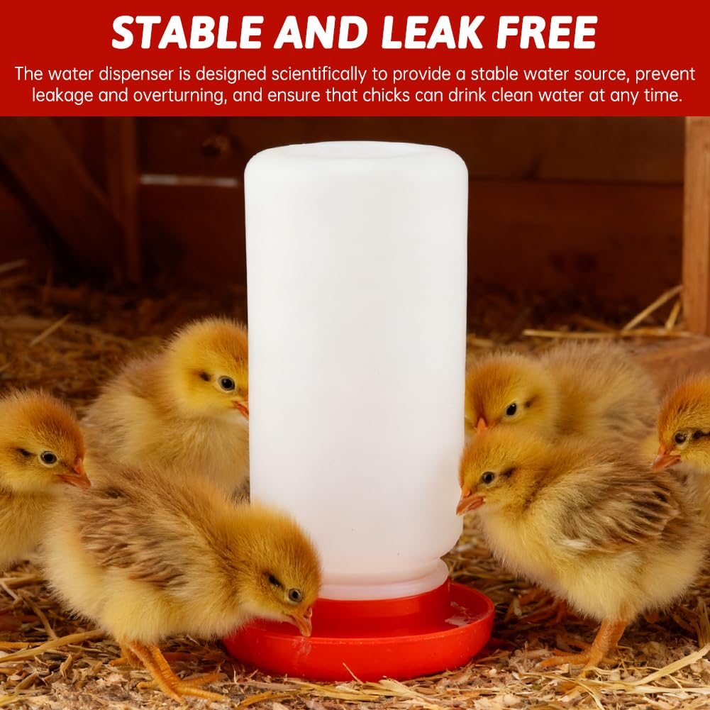 Axrivonte anti-spill chick feeder minimizes waste and mess