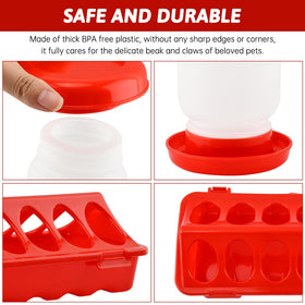Axrivonte feeder base assembly for quick setup and easy cleaning